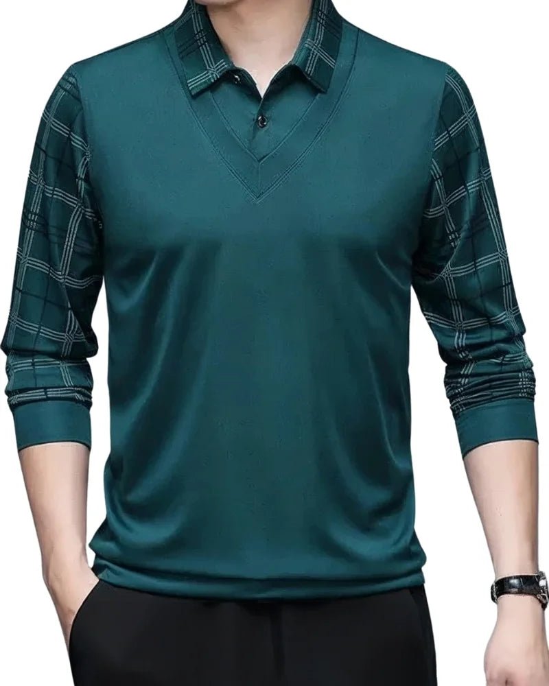 Polo de manga larga Montgomery - LOVRA DESIGN