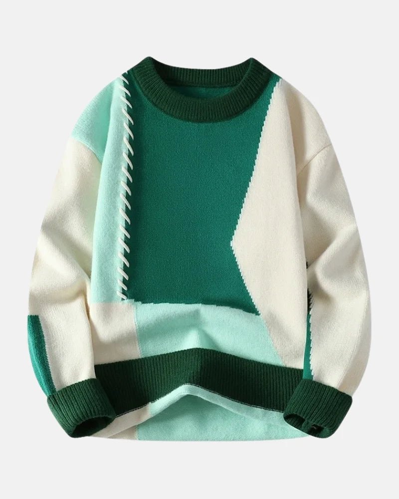 Jersey de punto patchwork Dérangé - LOVRA DESIGN