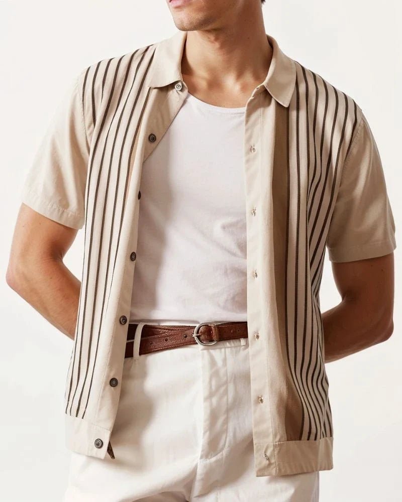 Camisa de punto de verano Alessandro - LOVRA DESIGN