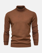 Jersey de cuello alto de lana St. Moritz - LOVRA DESIGN