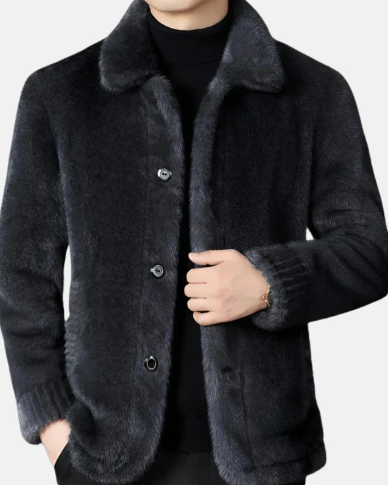 Chaqueta reversible de pelo sintético Hiro - LOVRA DESIGN