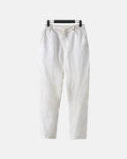 Pantalón de lino de corte recto - LOVRA DESIGN