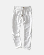 Pantalón de lino entallado - LOVRA DESIGN