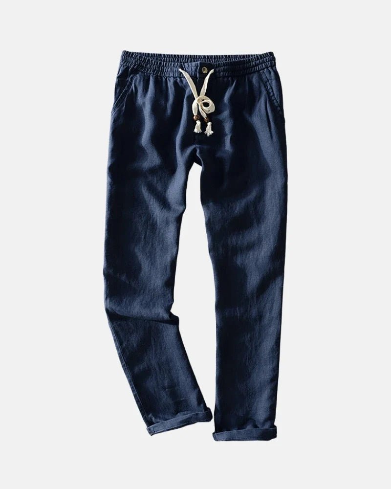 Pantalón de lino entallado - LOVRA DESIGN