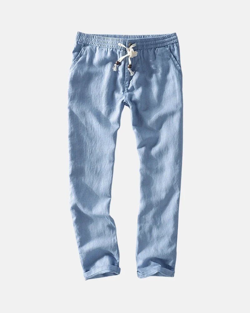 Pantalón de lino entallado - LOVRA DESIGN