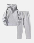 Conjunto de sudadera con media cremallera y pantalón - LOVRA DESIGN