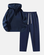 Conjunto de sudadera con media cremallera y pantalón - LOVRA DESIGN