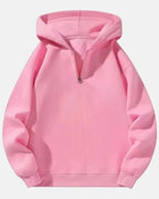 Conjunto de sudadera con media cremallera y pantalón - LOVRA DESIGN