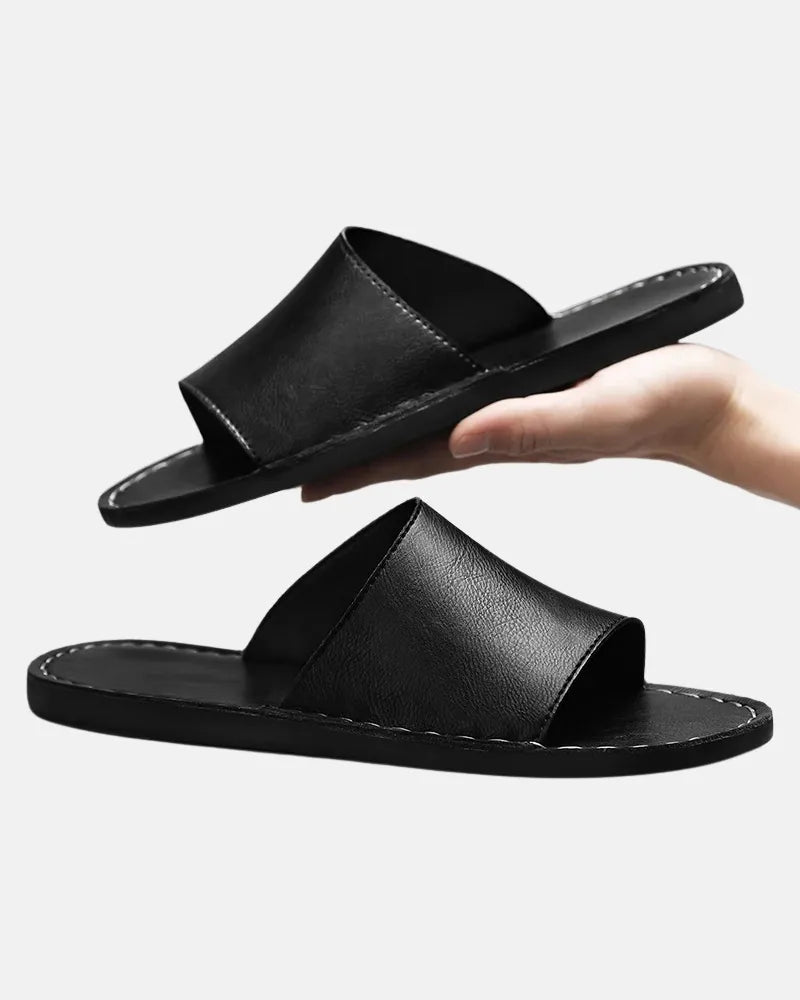 Sandalias de piel auténtica Tavola - LOVRA DESIGN
