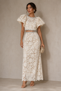 Conjunto Couture de Encaje Floral - EDICIÓN LIMITADA- - LOVRA DESIGN
