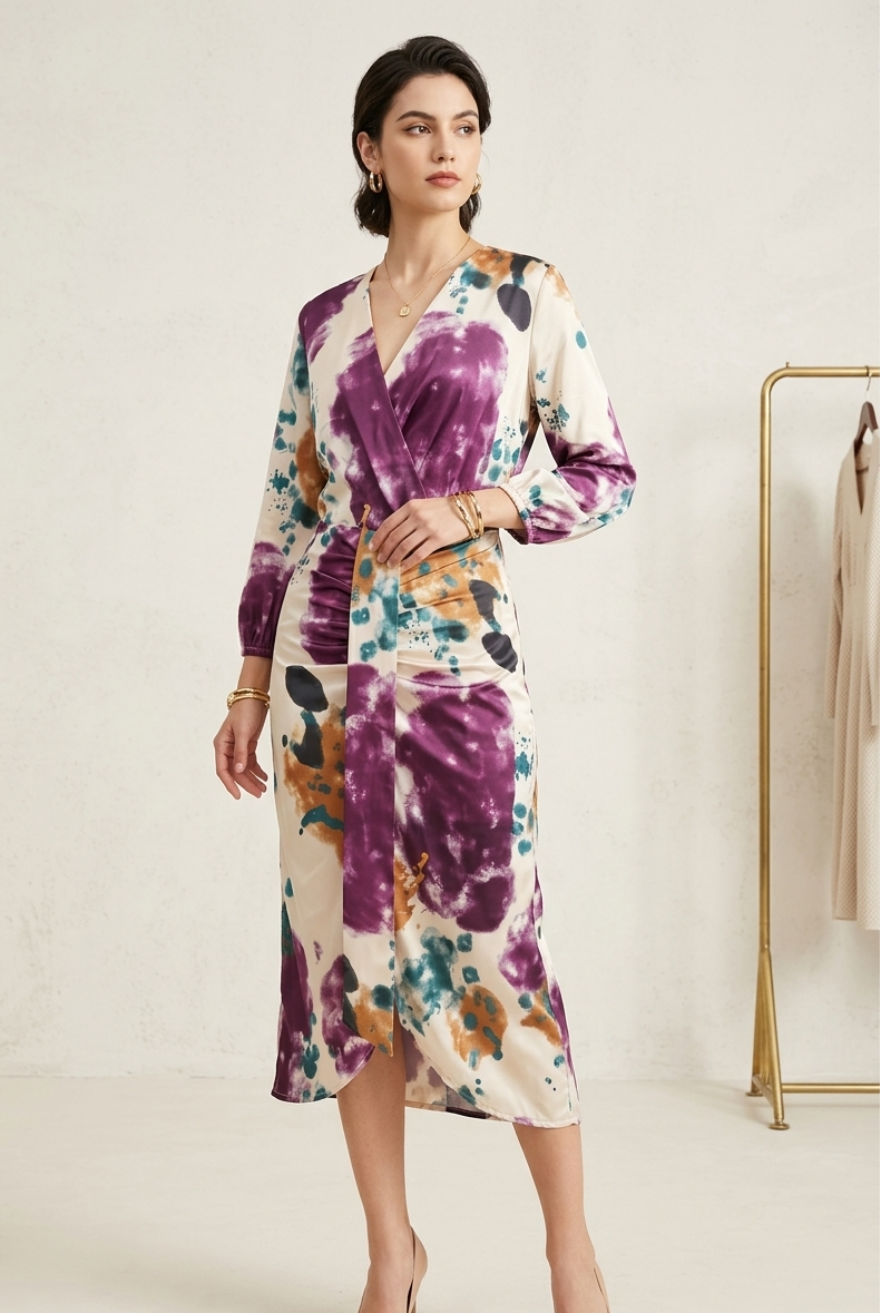 Conjunto Dos Piezas Aura – Sofisticación Geométrica en Falda y Blusa