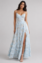 Vestido boho fluido romántico