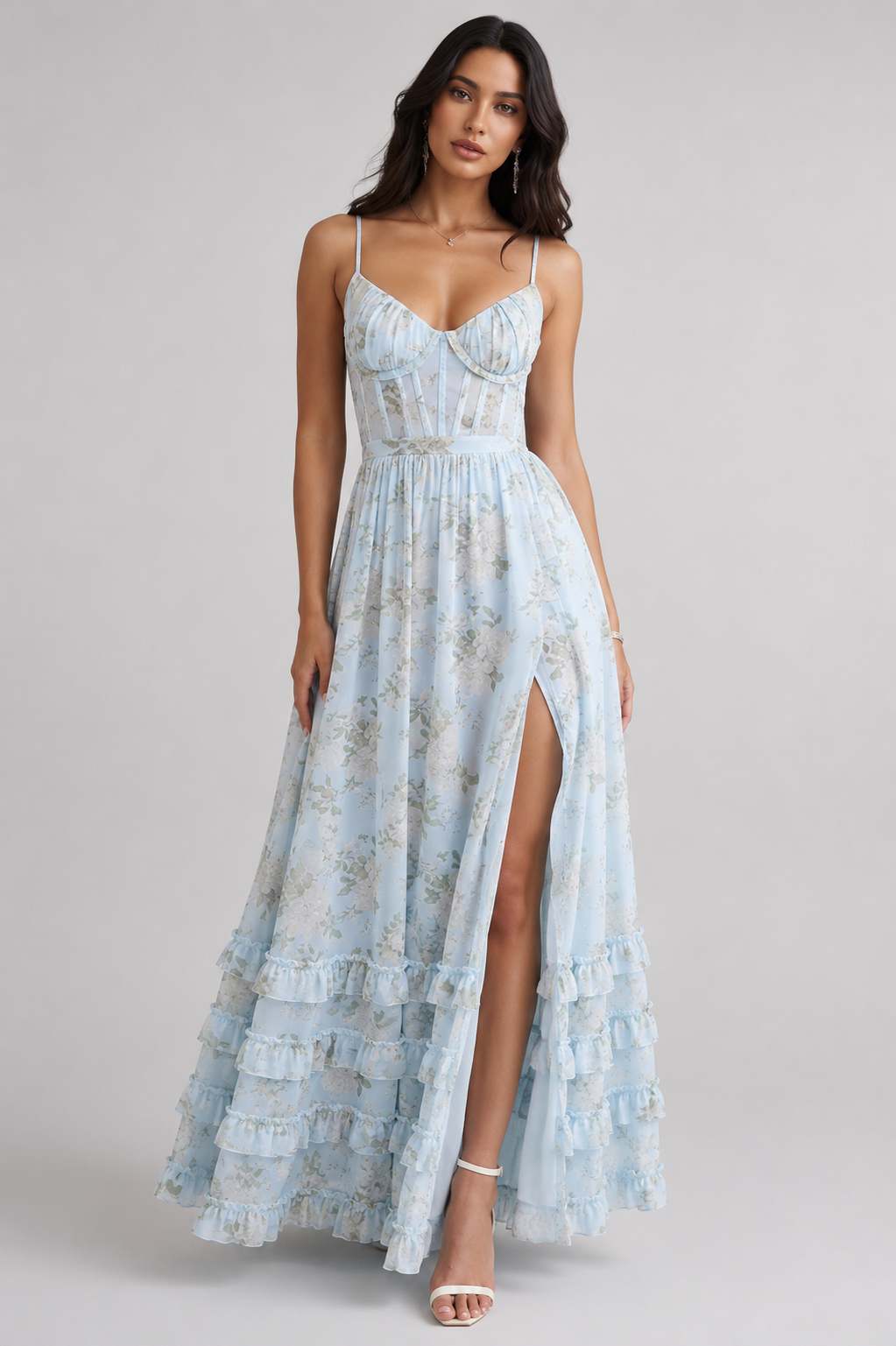 Vestido boho fluido romántico