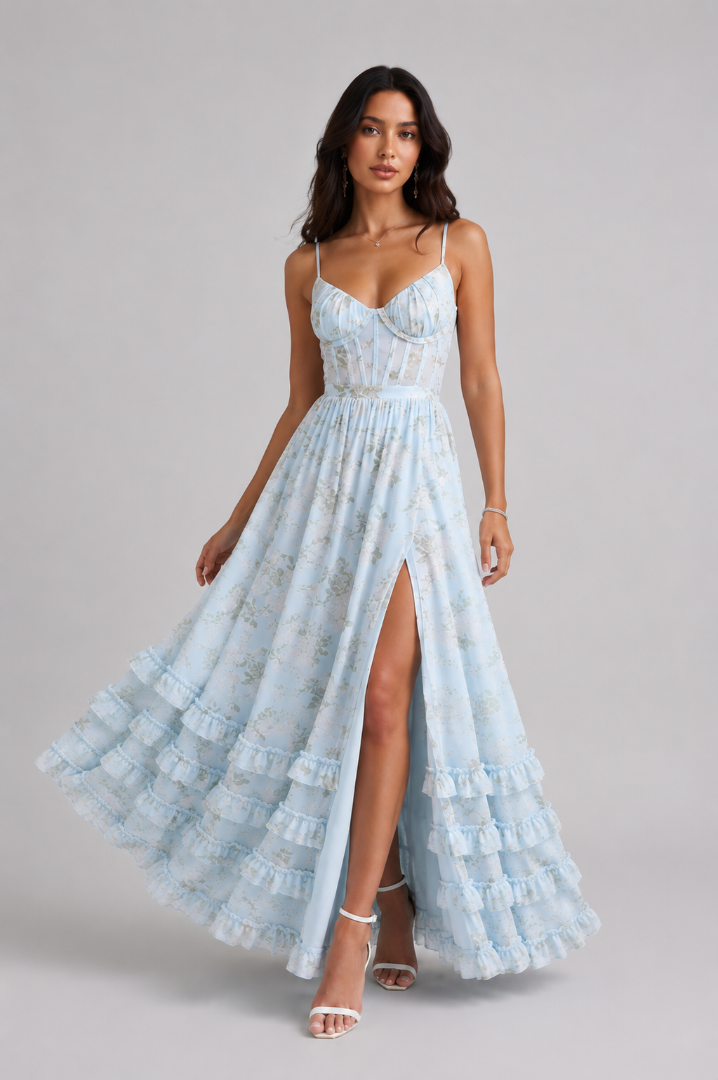 Vestido boho fluido romántico