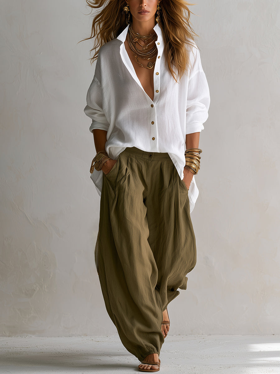 Conjunto Pantalón Farol Relaxed
