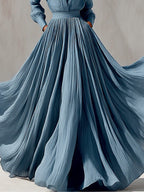 Conjunto Falda Maxi Resort con Cuello