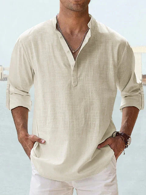 Korean Poplin Textured Summer Shirt