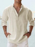 Korean Poplin Textured Summer Shirt