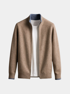 Cardigan zippé
