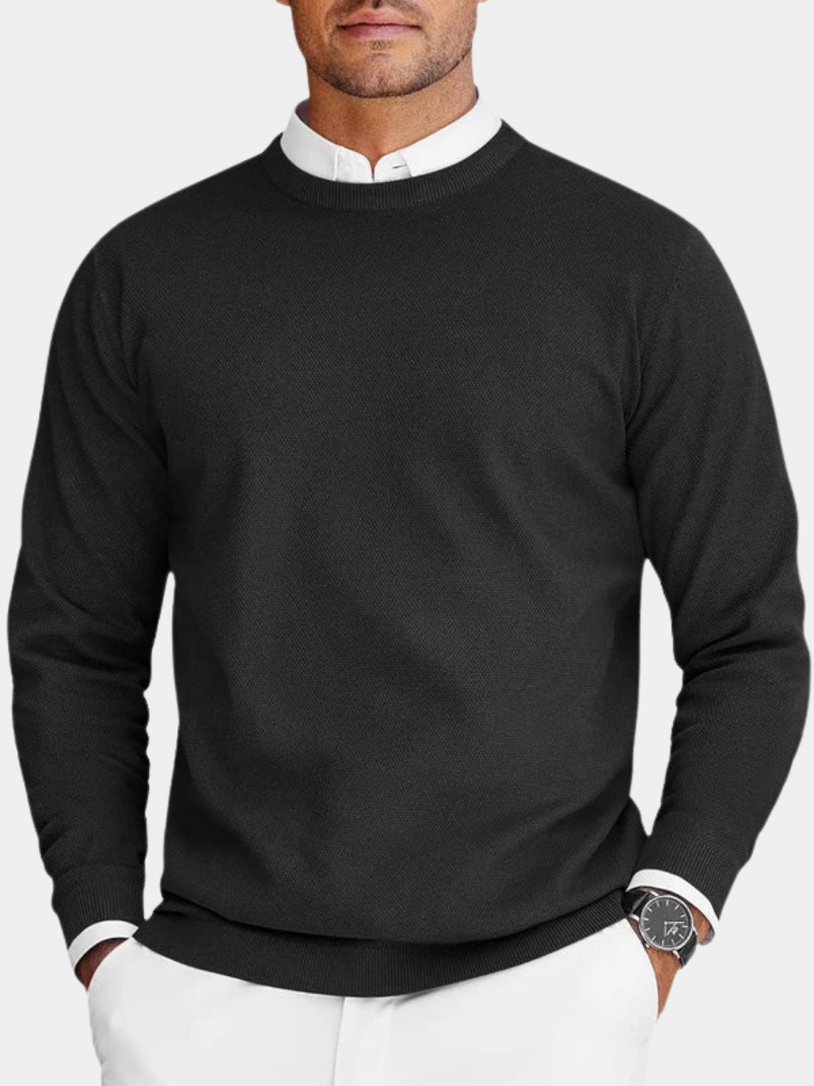 Jersey Básico de Cuello Redondo