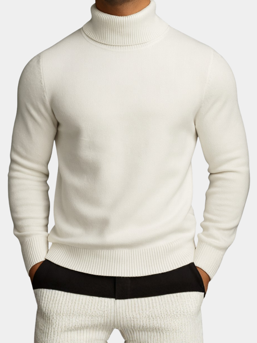 Maglione a Collo Alto Classico