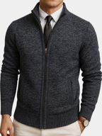 Cardigan in lana merino avvitato