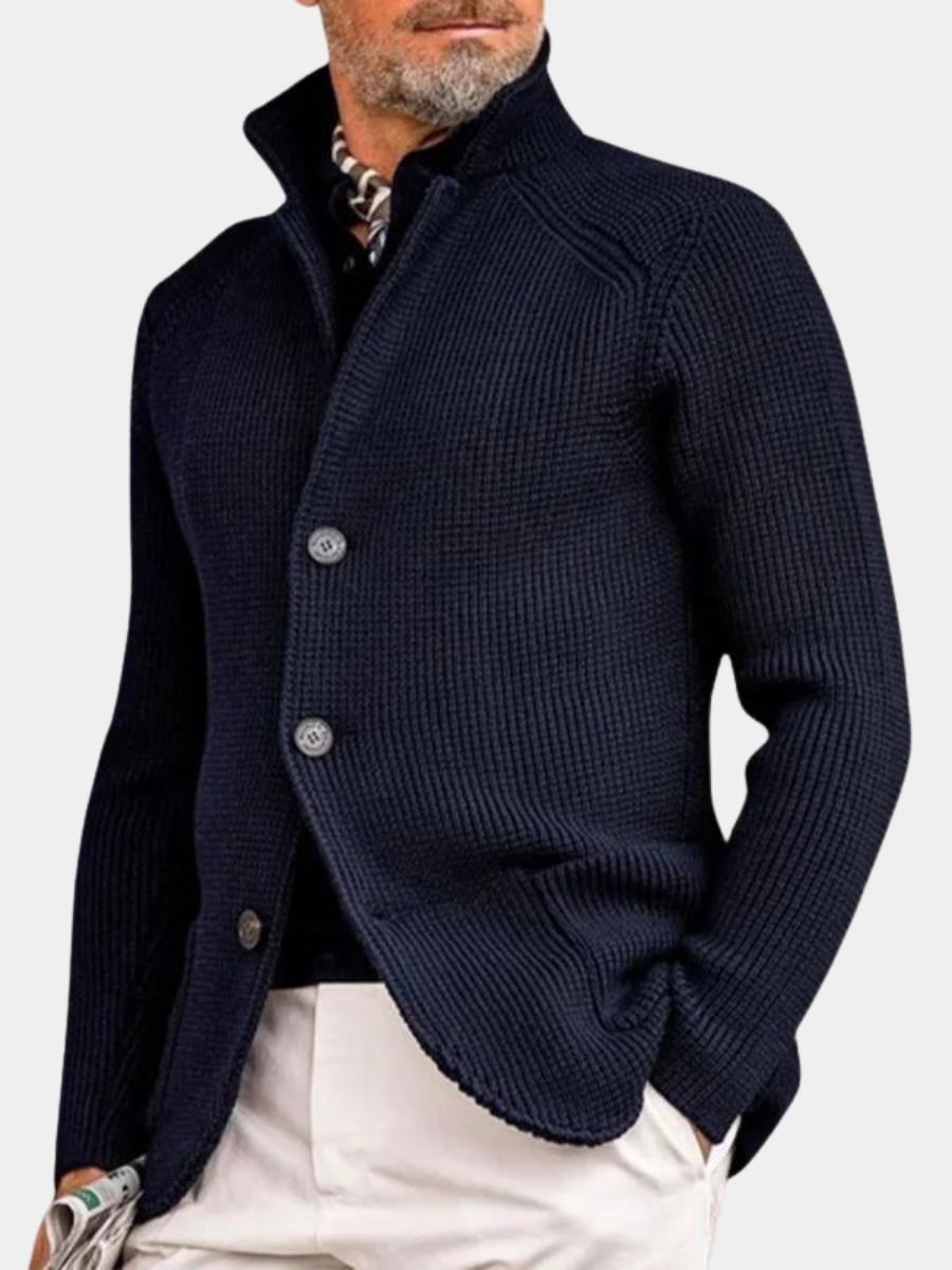 Cardigan elegante con tasche