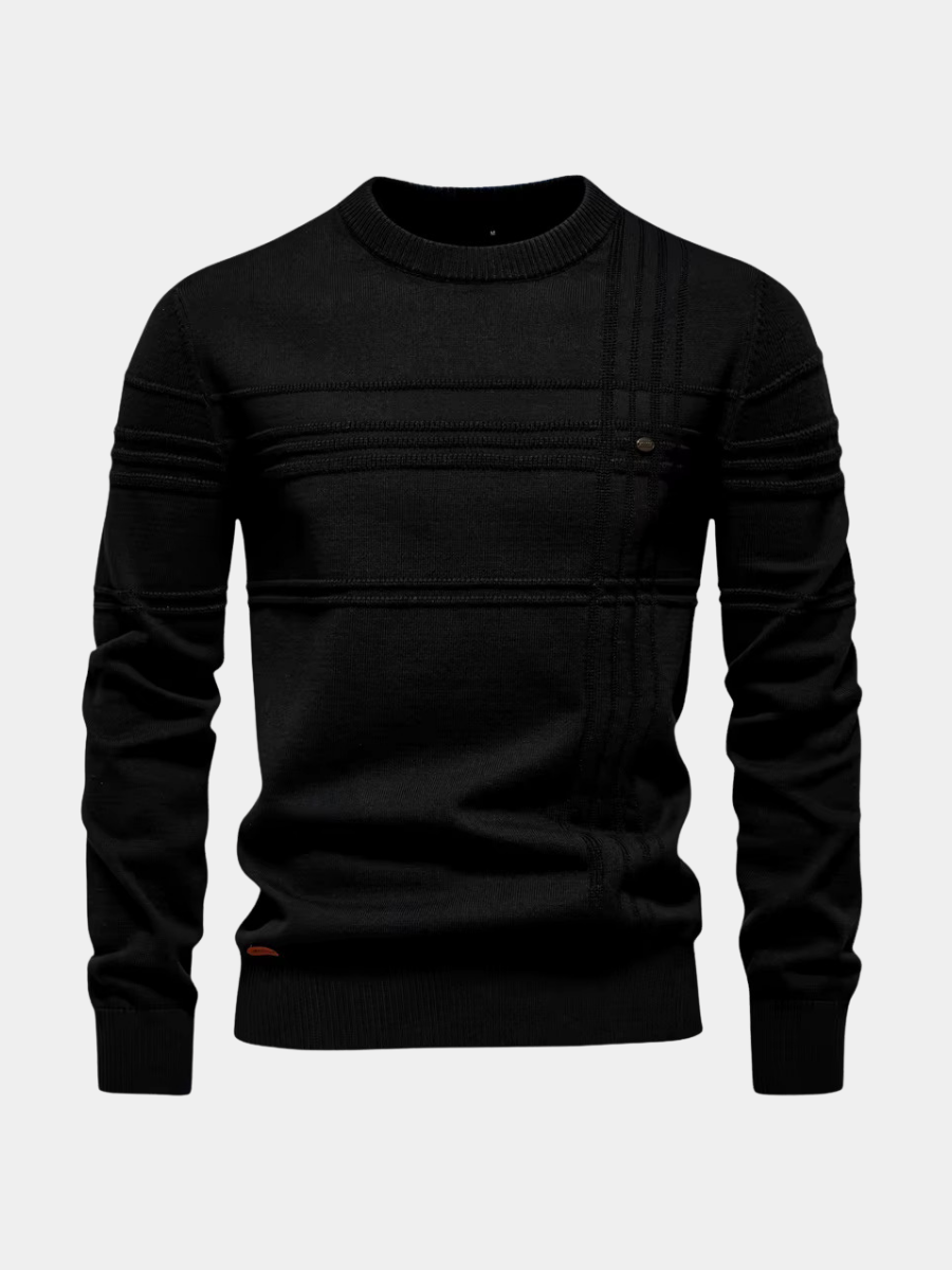 Jersey Clásico y Elegante de Punto Texturizado