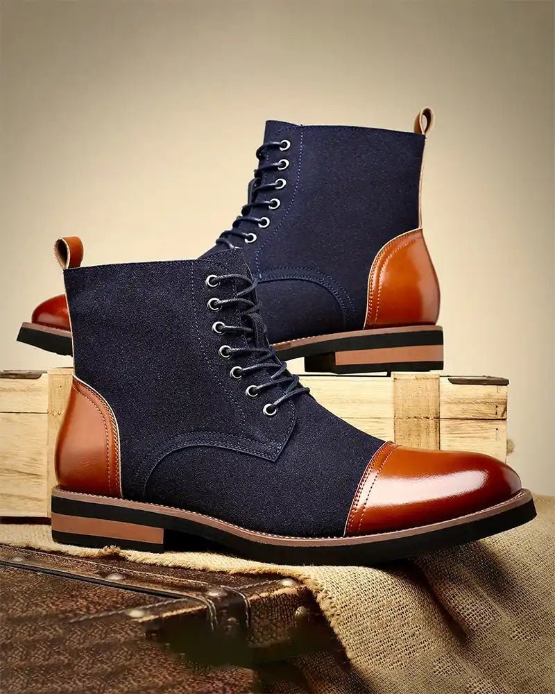 Botas Oxford de piel Burlington - LOVRA DESIGN