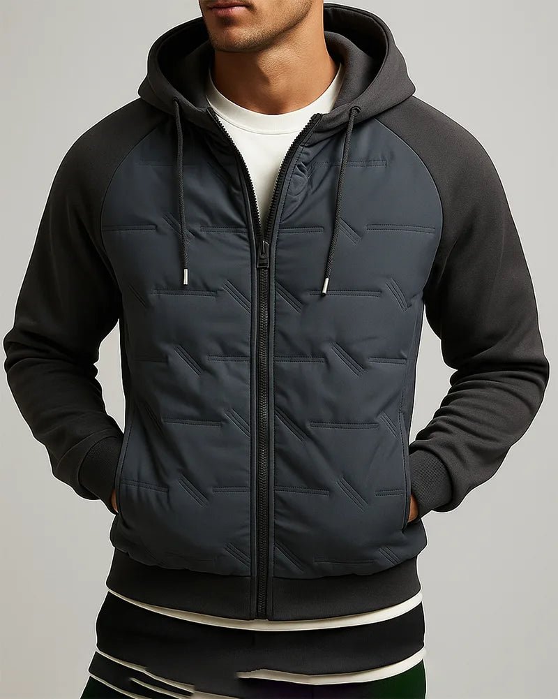 Chaqueta acolchada con capucha Northline - LOVRA DESIGN