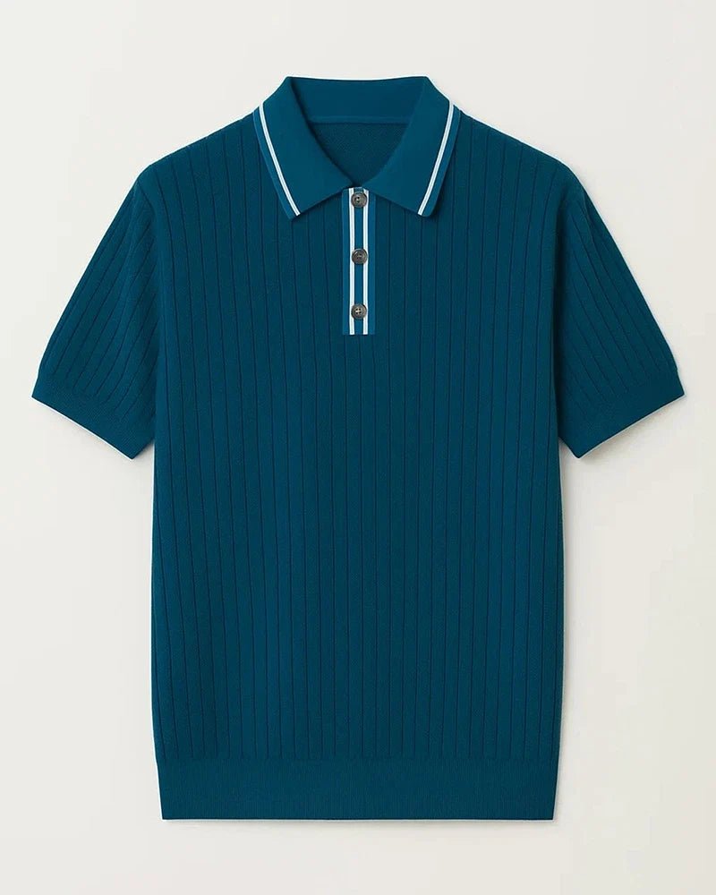 Polo de punto en espiga Rivoli - LOVRA DESIGN