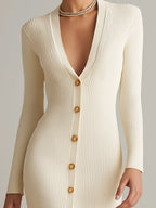 Lucía – Vestido Knit Elegance