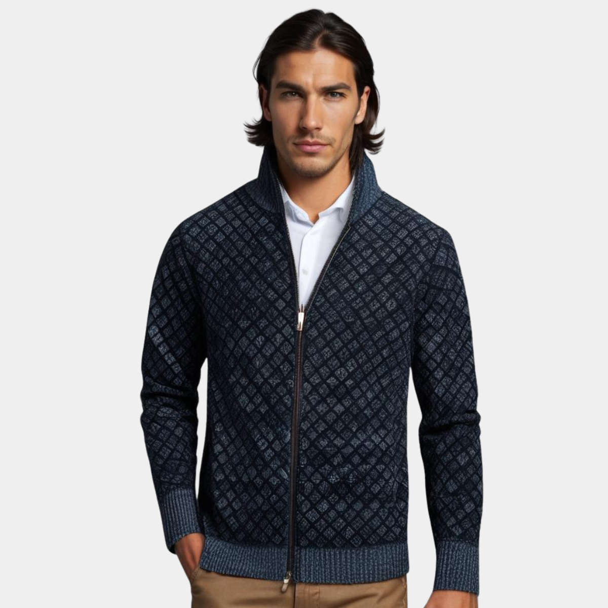 Cardigan in maglia premium morbida