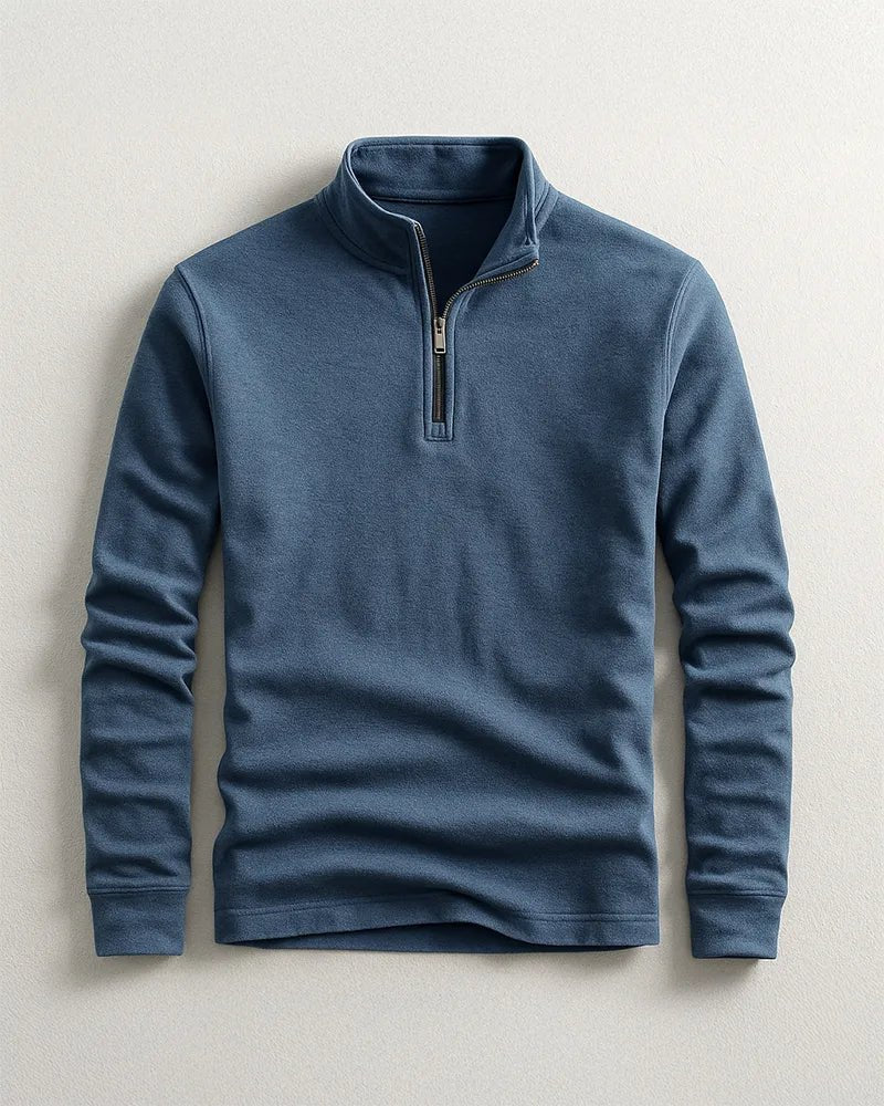 Jersey polar con media cremallera Balmont - LOVRA DESIGN