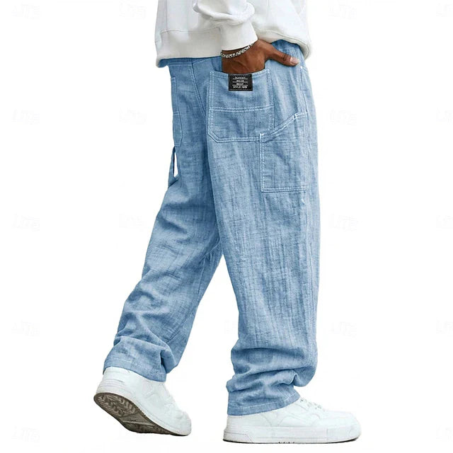 Pantalón FLOW  Lino Premium de Corte Relajado