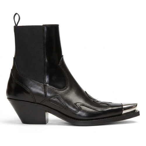 Botines Western con Puntera Metálica