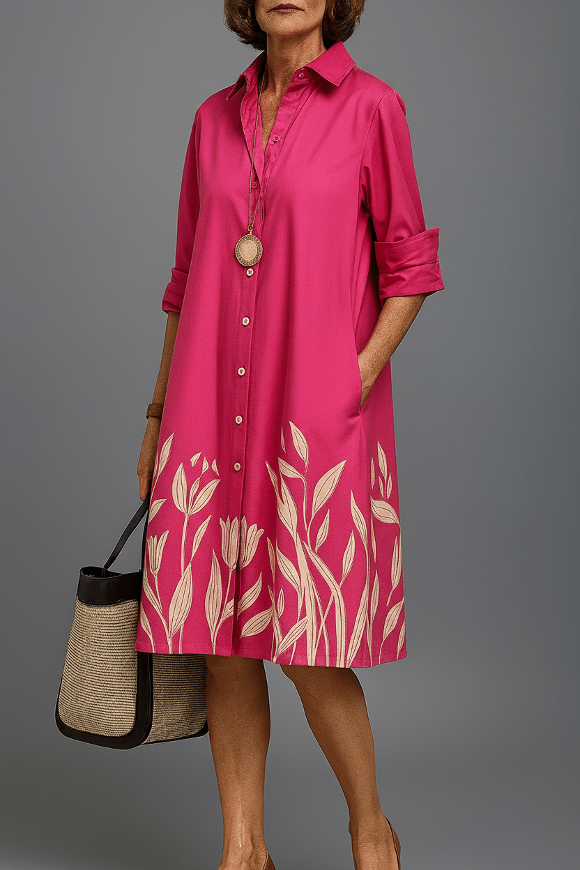 Vestido Midi AMELIA Cómodo - LOVRA DESIGN