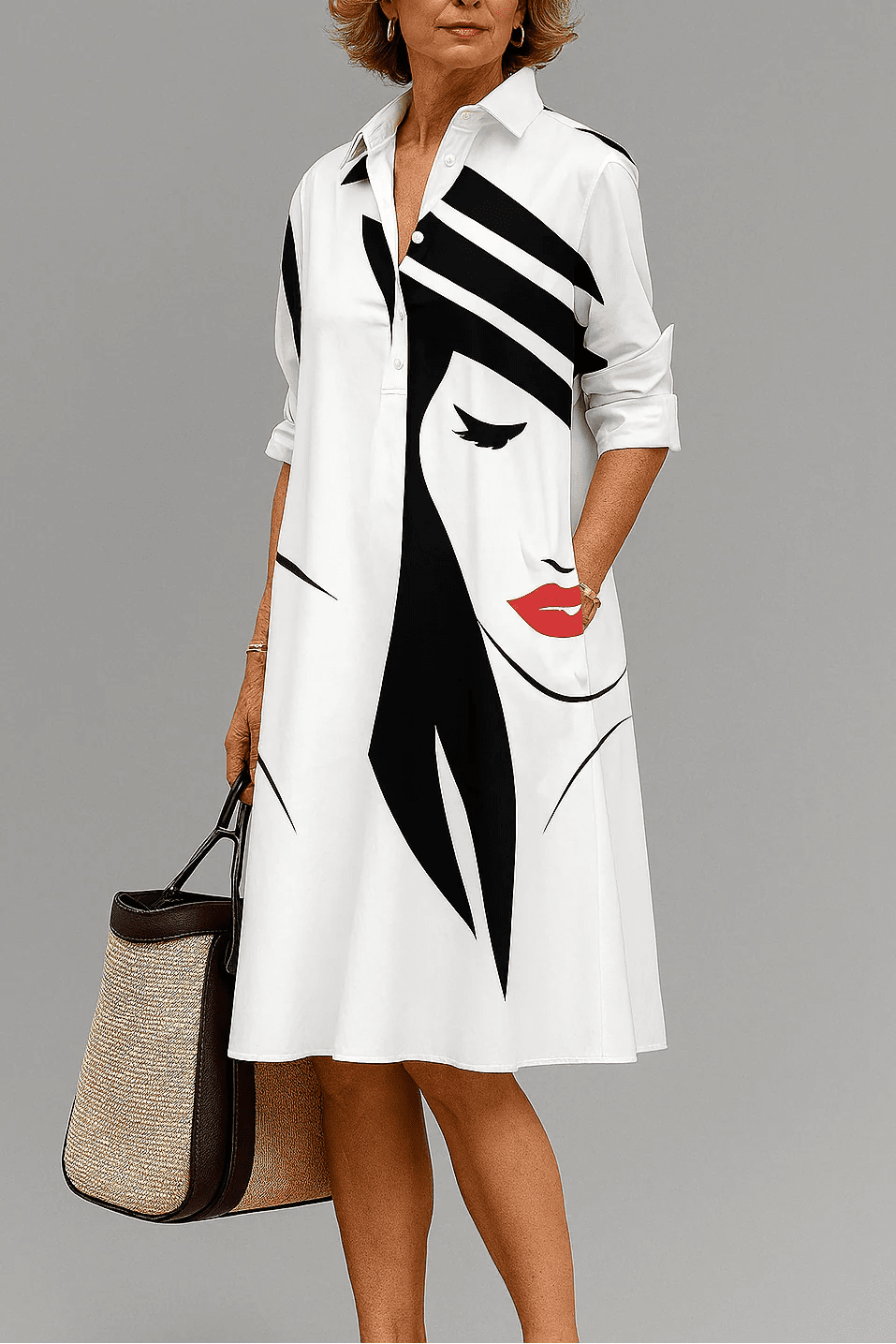 Vestido Midi AMELIA Cómodo - LOVRA DESIGN