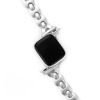 Correa Apple Watch de malla marinera, para mujer, diseño moderno, modelo Vily