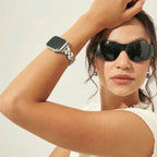 Correa Apple Watch de malla marinera, para mujer, diseño moderno, modelo Vily