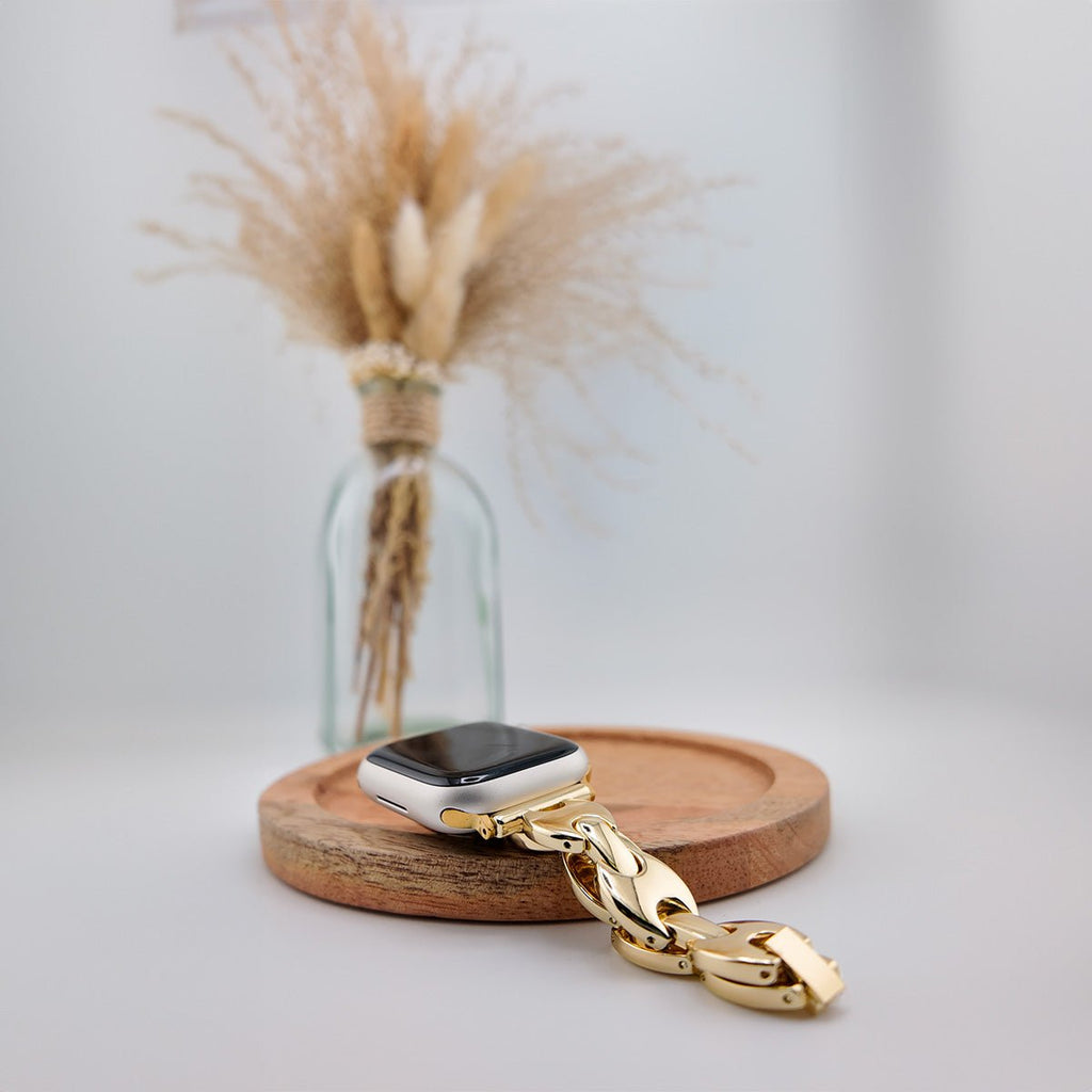 Correa Apple Watch de malla marinera, para mujer, diseño moderno, modelo Vily