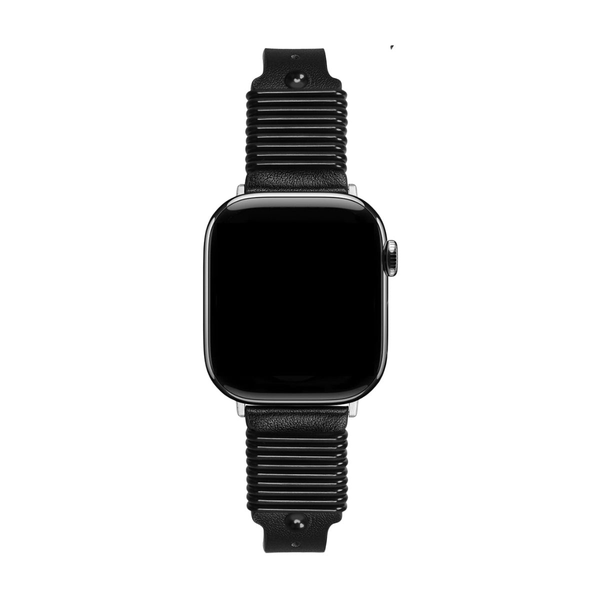 Correa Apple Watch de anillas metálicas, hebilla de espiga, para mujer, modelo Zenda