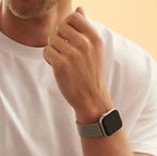 Correa de Apple Watch, de acero inoxidable, unisex, modelo Vyrn