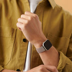 Correa de Apple Watch, de acero inoxidable, unisex, modelo Vyrn