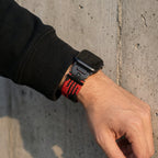 Correa Apple Watch, de nailon estampado, unisex, hebilla táctica, modelo Nélo