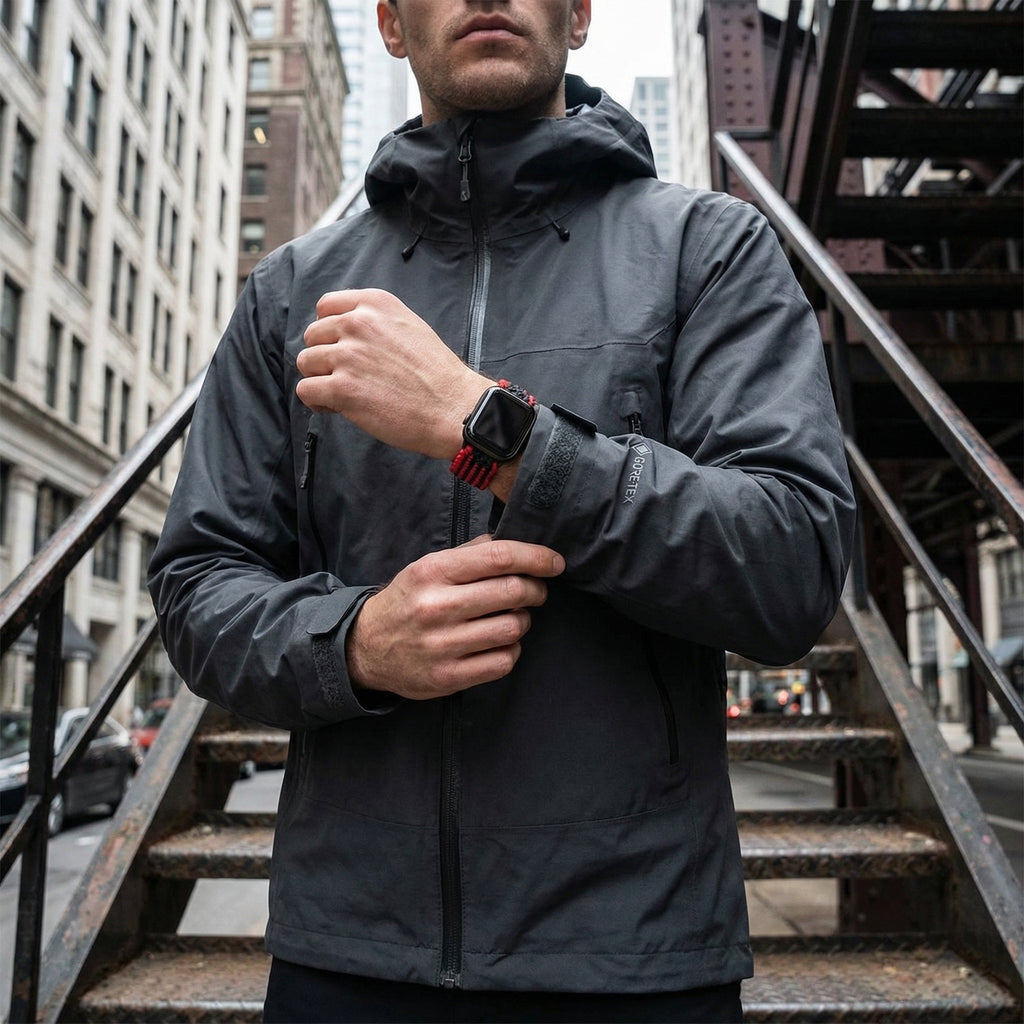 Correa Apple Watch, de nailon estampado, unisex, hebilla táctica, modelo Nélo