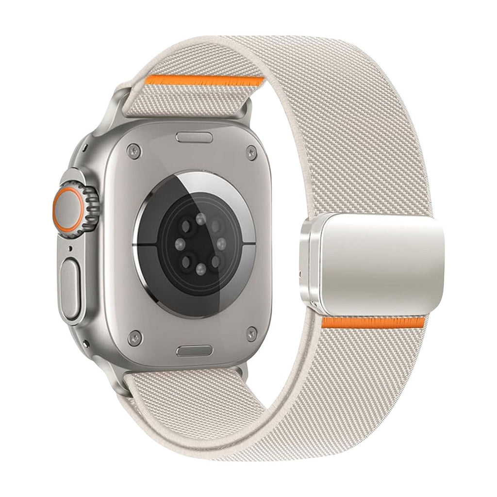 Correa de nylon transpirable para Apple Watch, cierre magnético invisible, diseño ergonómico para Apple Watch, modelo Torade