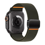 Correa de nylon transpirable para Apple Watch, cierre magnético invisible, diseño ergonómico para Apple Watch, modelo Torade