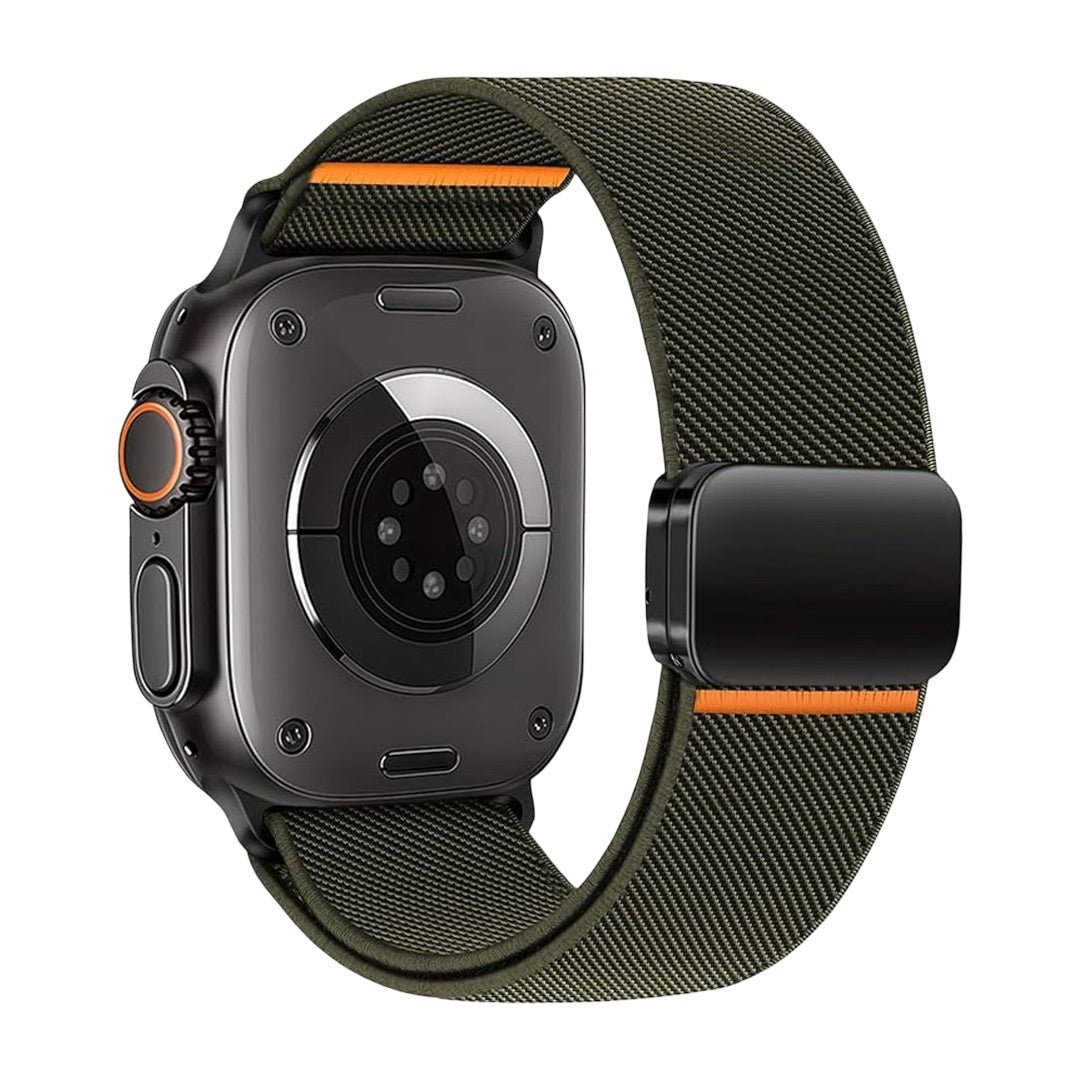 Correa de nylon transpirable para Apple Watch, cierre magnético invisible, diseño ergonómico para Apple Watch, modelo Torade