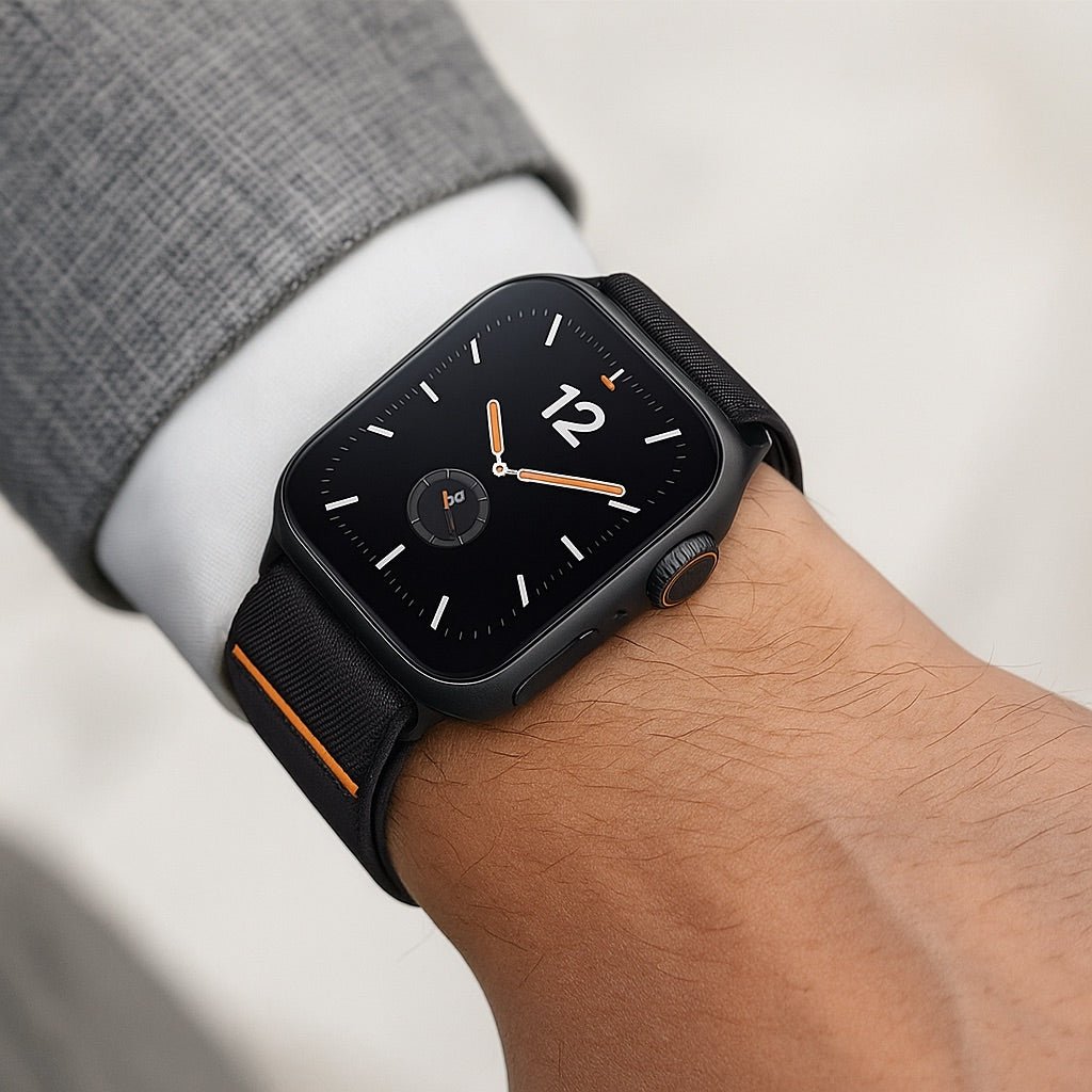Correa de nylon transpirable para Apple Watch, cierre magnético invisible, diseño ergonómico para Apple Watch, modelo Torade
